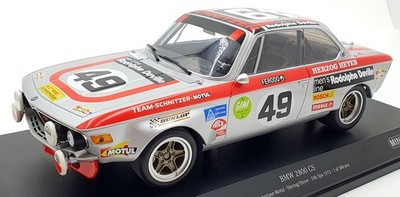 Minichamps Maßstab 1:18 155 722749 BMW 2800 CS SPA 1972 Team Schnitzer - Motul