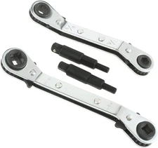 gohantee Hvac Service Wrench Tools Air Conditioner Valve Ratchet Wrench... 