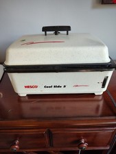 Nesco Cool Side 5 Quart Roaster Oven with Lid and Manual 600W Made in USA