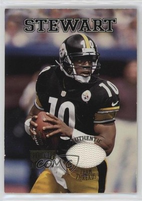 1998 Playoff Momentum SSD Team Threads Home Jerseys Kordell Stewart #10 bn5