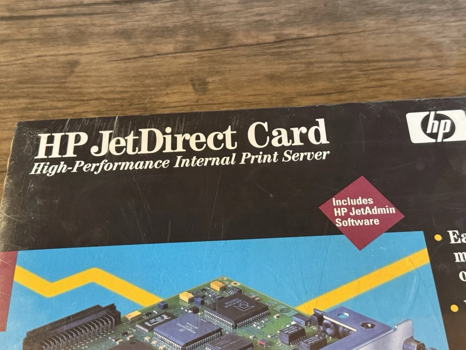 HP JetDirect Card High-Performance Internal Print Server J2550A - Image 3 of 4