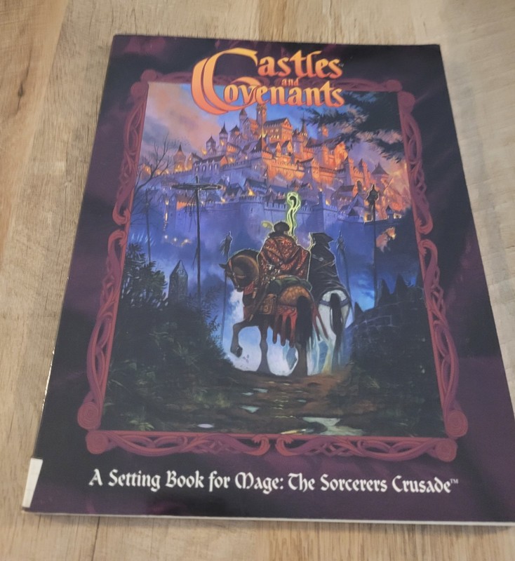 Castles & Covenants, Mage, White Wolf, World of Darkness, Rpg, Decent