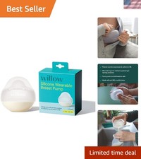 Passive Suction Wearable Breast Pump - Dishwasher Safe Ergonomic Design