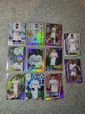 11 Karten Konvolut - Leeds United - Panini + Topps - Base + Rookie RC + Insert Bulk