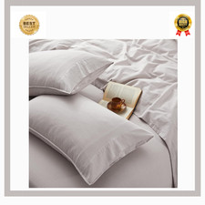 4Pcs Organic Linen Sheets Queen Size, 100 French Linen from Normandy, Breathabl