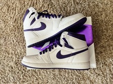 Women's Size 11.5 Air Jordan 1 Retro High OG Court Purple (CD0461-151) New W/Box