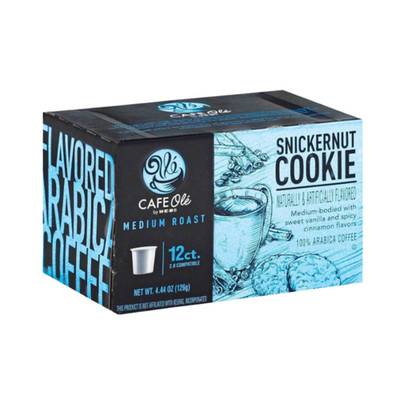 CAFE Olé by H-E-B Snickernut Cookie K-Cups 12 Ct | Medium Roast