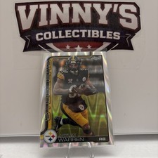 2025 Topps Chrome Jaylen Warren Raywave Refractor No. 253 Pittsburgh Steelers