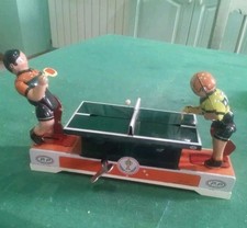 Tin Toys Plaiyng Ping Pong MS 358 PP Gioco In Latta