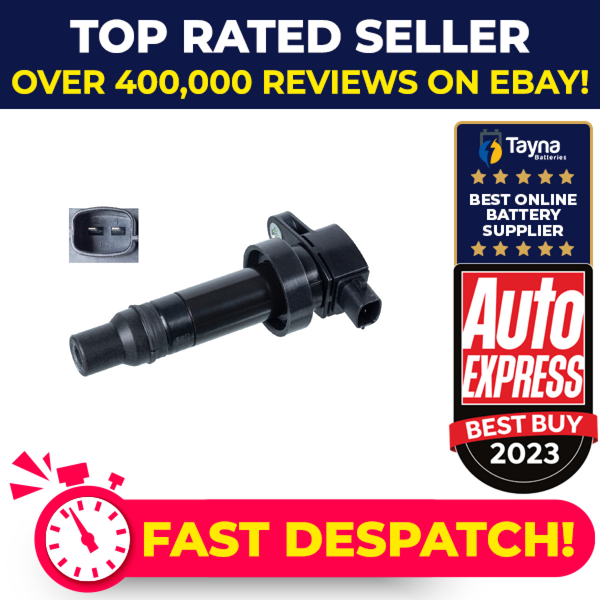 Ignition Coil 108165 Febi 273012B010 Genuine Top Quality Guaranteed New