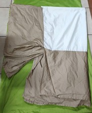 Twin Bed Skirt Dust Ruffle Pleated 14  Drop 100 Cotton Soft Brown Tone