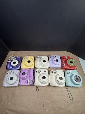 Lot Of 10 Fujifilm-3 Instax-6 Polaroid-1 Cameras Parts Or Repair Ships Fast!