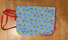 Vintage Rainbow Brite Fabric Handmade Doll Sleeping Bag Baby Bunting 16" x 22"
