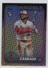 2024 Topps Series 1 Holiday Trey Cabbage #321 b4d