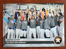 2022 Topps NOW Houston Astros World Series Champions Pick Your Card WS-1 - WS-15