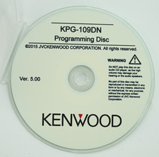Genuine Kenwood KPG-109DN Version 5.00 Field Programming Unit Software 