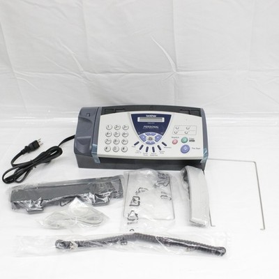 Brother Fax 575 Personal Plain Paper Fax Machine Phone Copier New Missing BOX