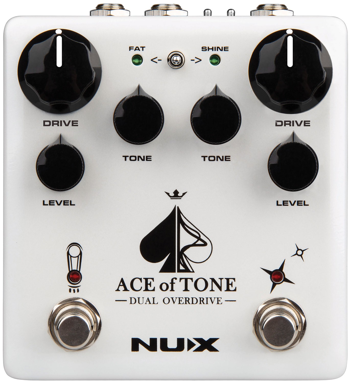 Ace of Tone Dual Stacked Overdrive Pedal