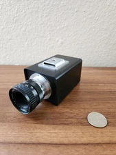 Vintage Japan CCTV Security Camera + Computar 12mm f/1.2 C-Mount Lens —...