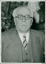 1939 Justin Godard Candidate To Succeed French Pres Lebrun Politics Photo 7x9