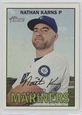 2016 Topps Heritage Nate Karns Nathan Karns #16 17xy