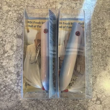 2 Packs Al Gag’s Throwback Lures Heirloom Popper Herring