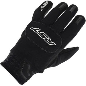 RST Motorbike Motorcycle Rider Ce Textile Gloves Black / White
