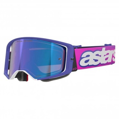 Alpinestars (MX26) Brille - SuperTech VISION VISTA verspiegelte blaue Gläser