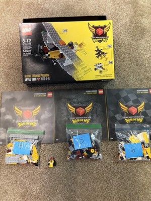 LEGO Master Builder Academy Level Two Design Kits #5001273 4-6 100% complete