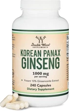 Ginseng Capsules (Korean Red Ginseng Extract, Panax Ginseng 10% Ginsenosides) (4