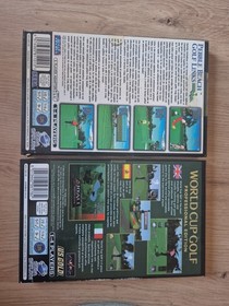 World Cup Golf/Pebble Beach Golf Links- Sega Saturn PAL Complete