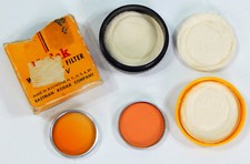 SERIES 5 FILTER X 2 KODAK DAYLIGHT FOR TYPE A FILM + ANSCO CONVERSION 11 DROP IN