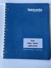 Tektronix 7A26 Dual Trace Amplifier Instruction Manual 1972 OEM Excellent