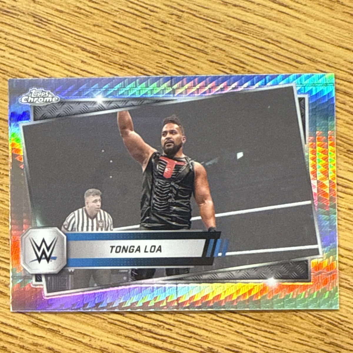 PRISM REFRACTOR 2025 Topps Chrome WWE Wrestling Base Cards You