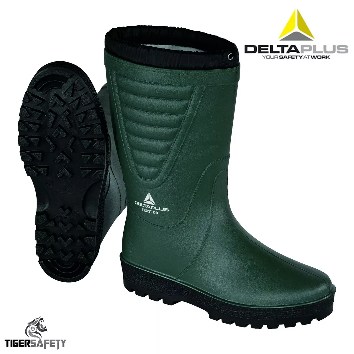 Thermal waterproof top work boots
