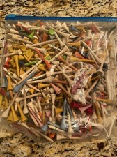 Golf Tee Lot-assorted colors and sizes