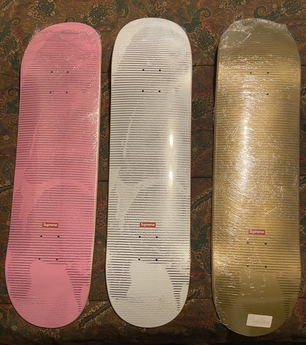 RARE Supreme Digi Deck Set FW17 Gold, Pink, White. Brand New RARE Supreme Digi Deck Set FW17 Gold, Pink, White. Brand New
