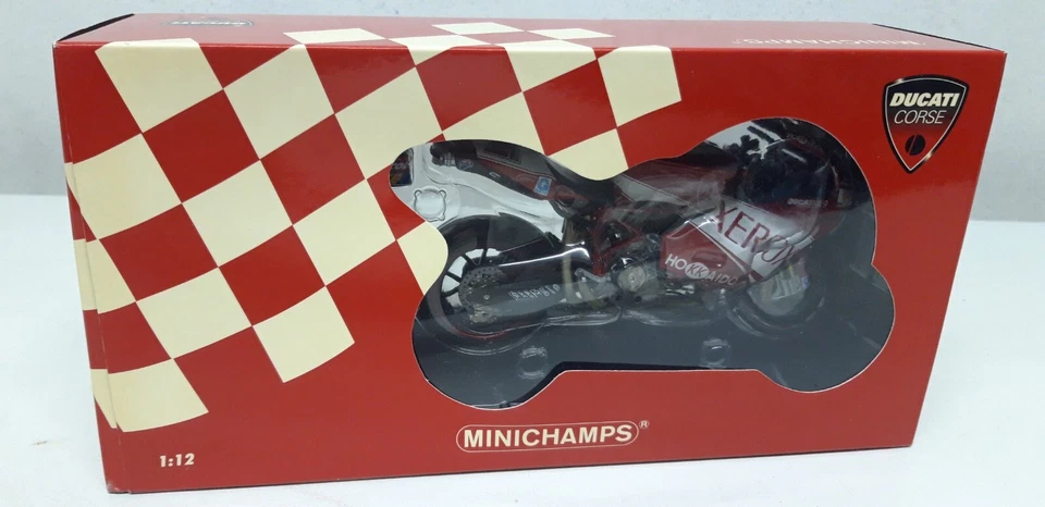 1/12 DUCATI 999F06  WSB 2006 World Champion - Troy Bayliss - MINICHAMPS - Immagine 2 di 4