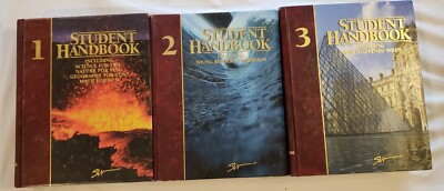Southwestern Student Handbook Set Volumes 1-3 Homeschool Science Math Geography