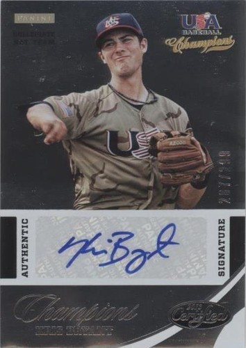 2013 Panini USA Champions Certified Kris Bryant RC Autograph Auto