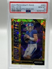 2023 Prizm Draft Picks Will Levis 🔥🔥New Recruits -Gold Ice PSA 10