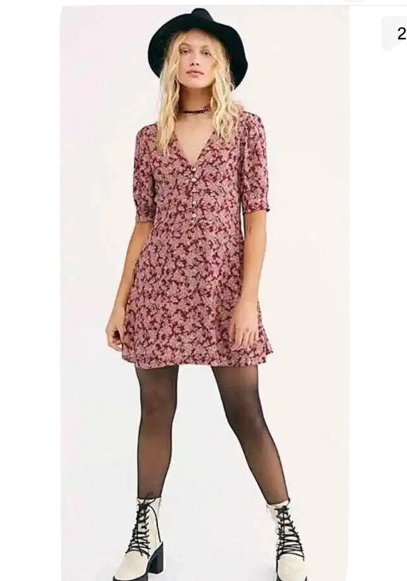 New Free People Provence Mini Dress size S MSRP 138 NWT eBay