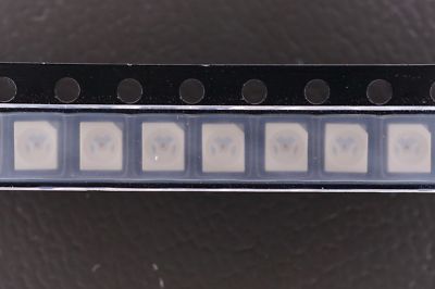 Lot of 10 597-3001-207 Dialight SMD LED Red 620nm 10mcd 2-PLCC 10mA 2.2V NOS