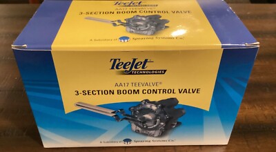 TeeJet TeeValve 3-Section Manual Boom Control Valve 3/4'' Inlet AA17