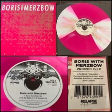 BORIS-MERZBOW 2R0I2P0 2x LP Butterfly Vinyl 247-Melvins Godflesh Earth Jesu