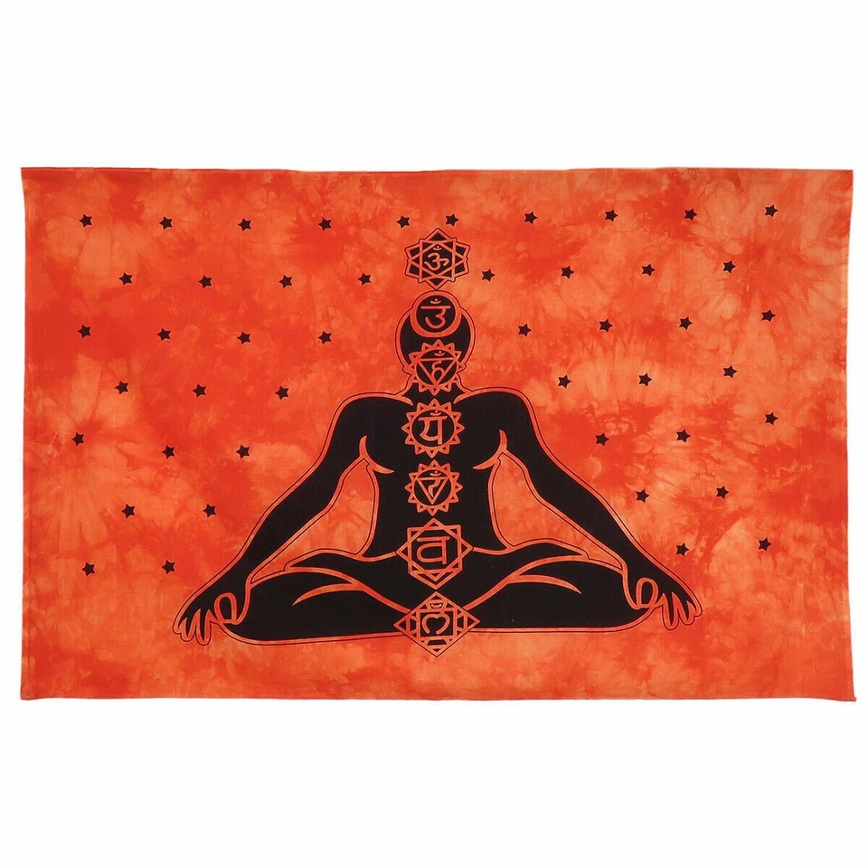 Pequeño póster tapiz venta al por mayor lote de 50 piezas algodón mandala colgante de pared Foto 3 de 4