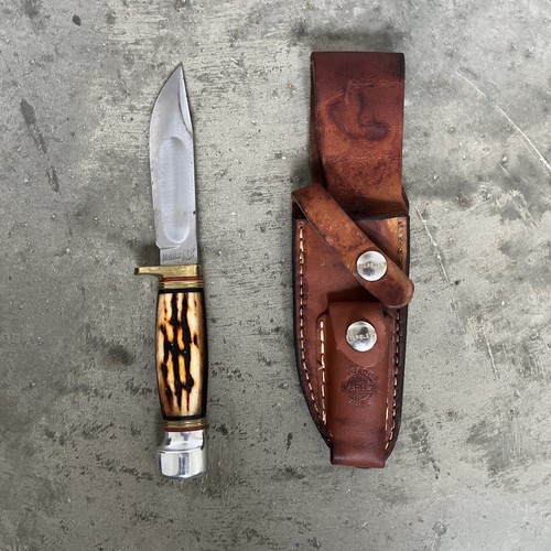 Vintage Marbles Fixed Blade Knife eBay