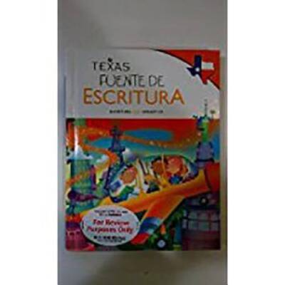 Great Source Write Source Spanish Texas: Student Edition Grade 3 2012 (Sp - GOOD