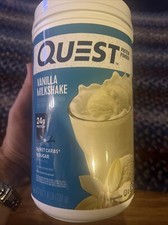Quest Protein Powder, Vanilla Milkshake, 24g Protein, 1.6 lb., 25.6 oz