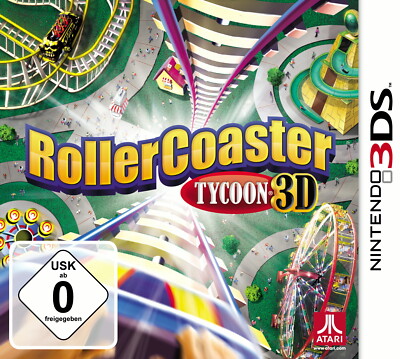 RollerCoaster Tycoon 3D (Nintendo 3DS, 2012)